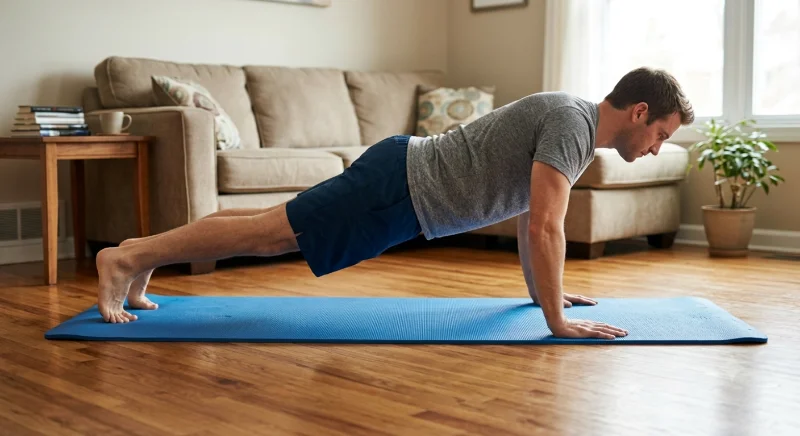 push-ups during a 30 minute full body workout