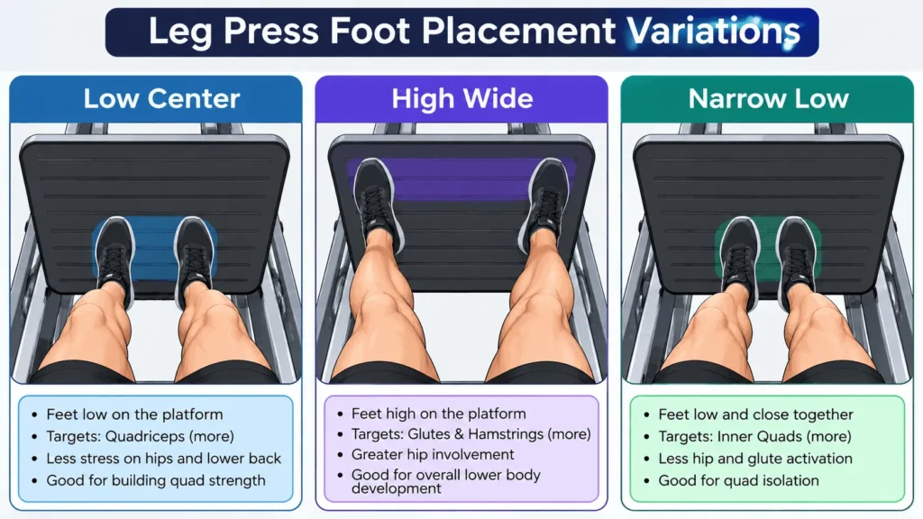 Hack Squat vs Leg Press: Which One Builds Better Legs 15 Foot placement variations for hack squat vs leg press machines