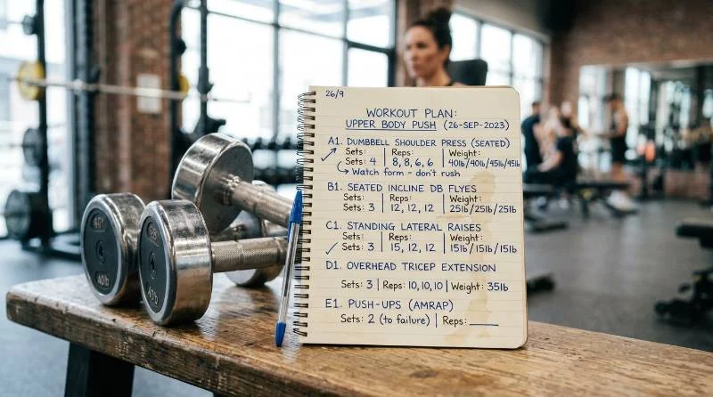 Upper Body Workout for Women at the Gym: A Complete Guide 15 Written upper body workout for women routine with sets and reps at the gym